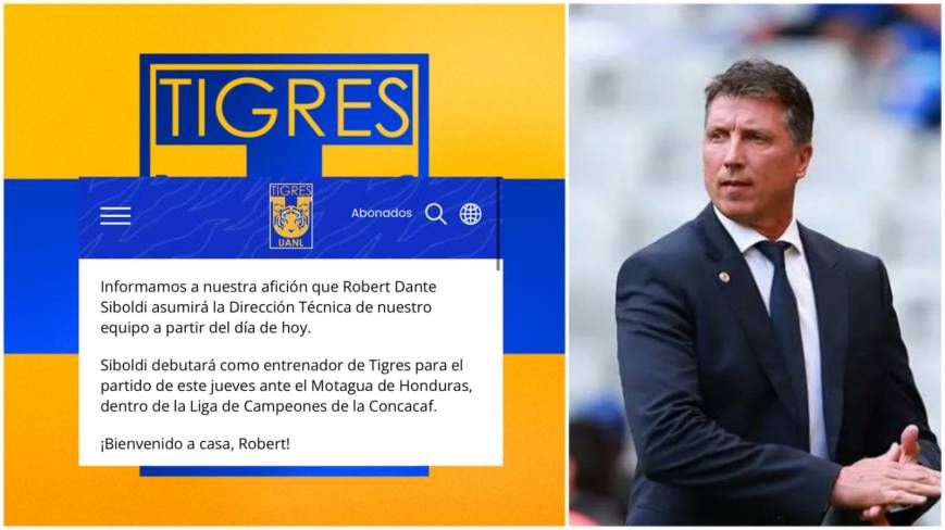 Robert Siboldi es el nuevo DT de Tigres