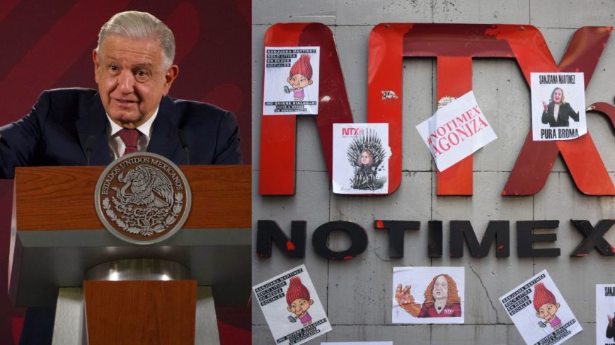 AMLO confirma la desaparición de Notimex