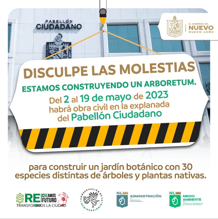 Crearán museo de árboles en Pabellón Ciudadano