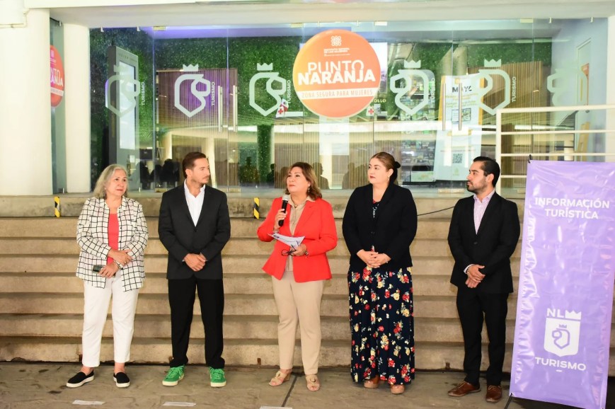 Inaugura Instituto Estatal de la Mujeres los «Puntos Naranjas»