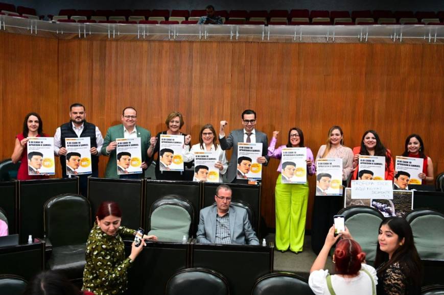 Respaldan diputados de MC logros de Samuel García