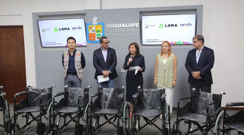 Entregan apoyos a DIF Guadalupe
