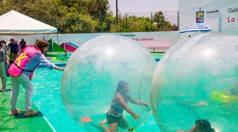 Inicia temporada acuática en el Parque Tolteca