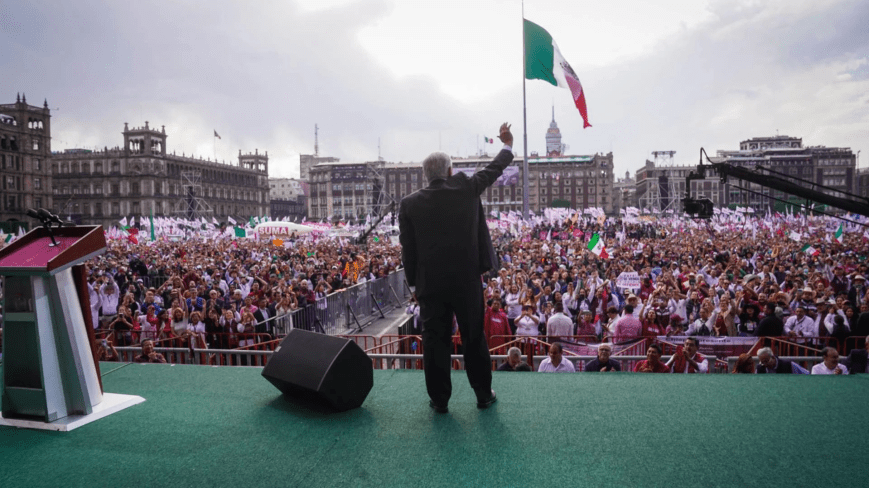 AMLO festeja 5 años de su triunfo
