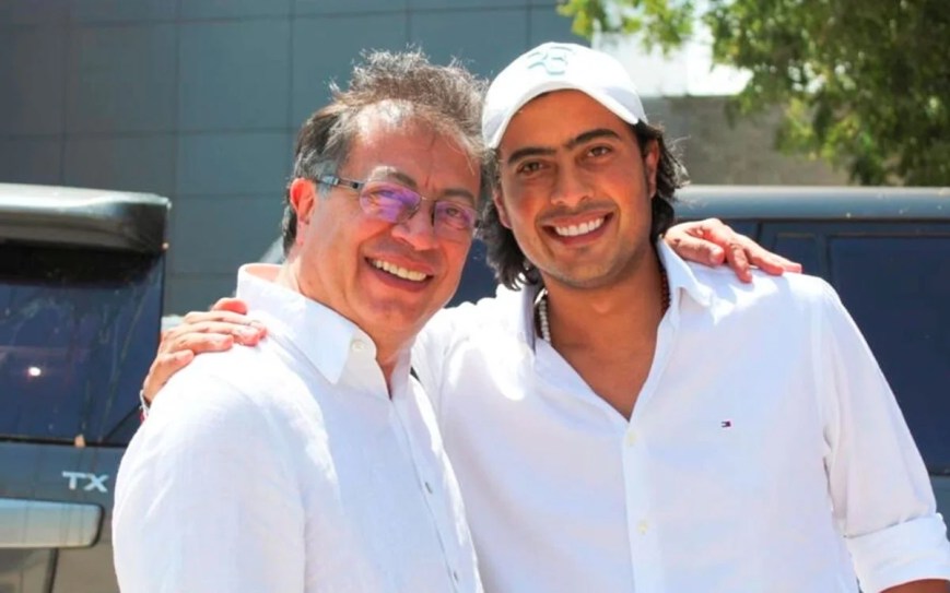 Detienen al hijo de Gustavo Petro, presidente de Colombia