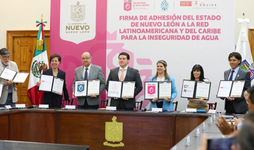 Asegura Samuel García que Nuevo León tendrá agua de más