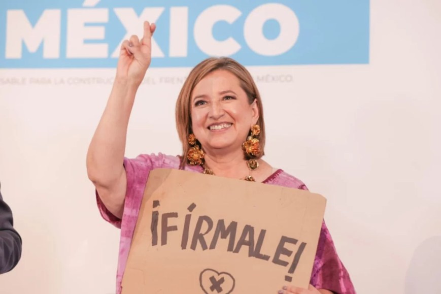 Xóchitl Gálvez será la candidata del Frente Amplio para el 2024