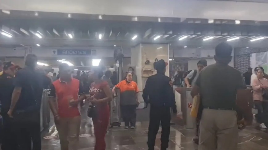 Dos personas mueren arrolladas por el metro de la CDMX