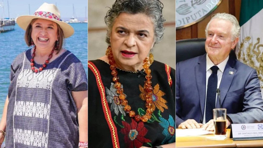 Creel, Gálvez y Paredes son los tres finalistas del Frente Amplio