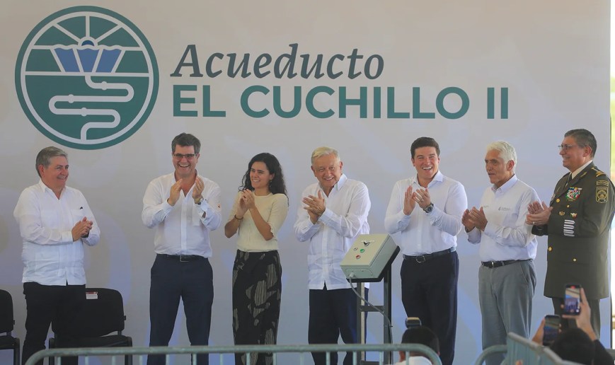 Inauguran primera etapa del acueducto El Cuchillo II