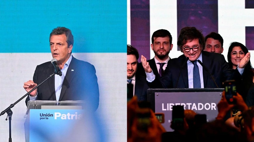 Elecciones en Argentina se van a segunda vuelta entre Massa y Milei