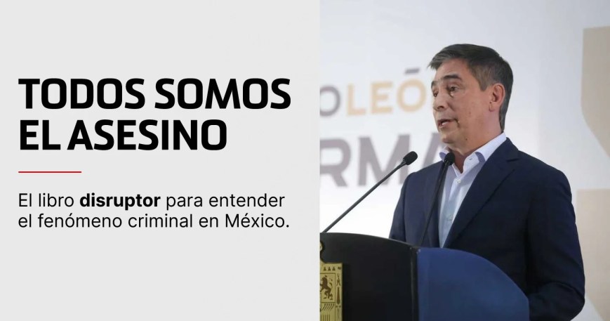 Presenta Aldo Fasci su nuevo libro «Todos somos el asesino»