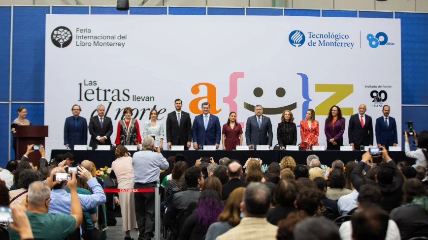 Inauguran Feria Internacional del Libro de Monterrey