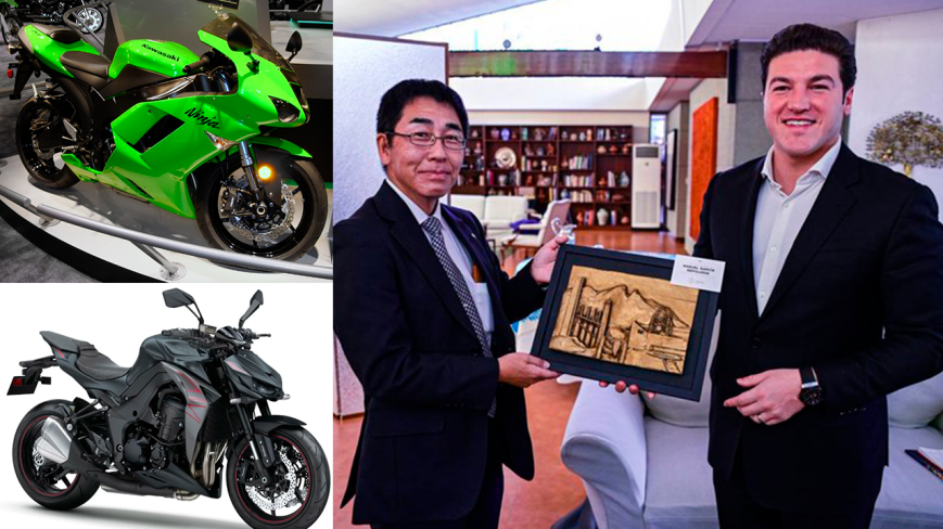 «Amarra» Samuel García inversión con Kawasaki