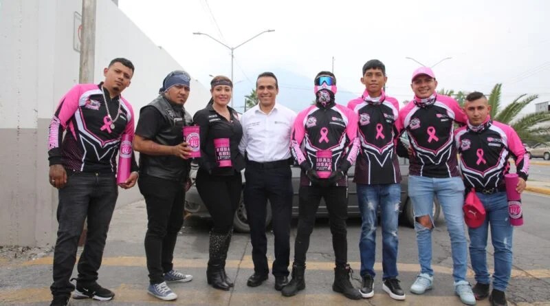 Policías de Guadalupe se unen a colecta contra el Cáncer de Mama