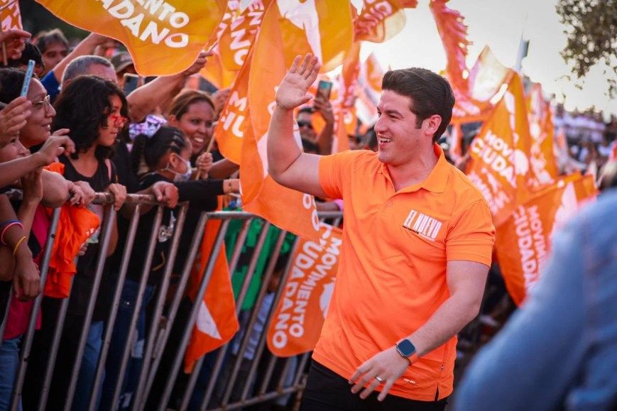 Samuel García inicia su precampaña a la presidencia por MC