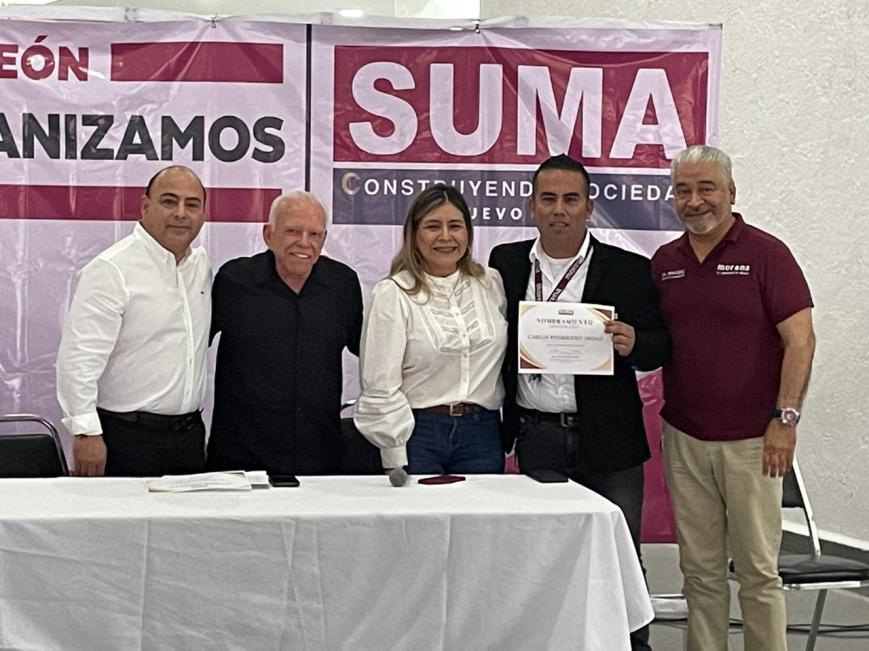 Suma cierra filas en Escobedo en apoyo a Claudia Sheinbaum