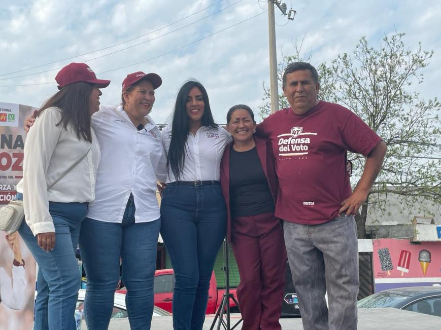 Adriana Quiroz arranca su campaña rumbo al Congreso de la Unión