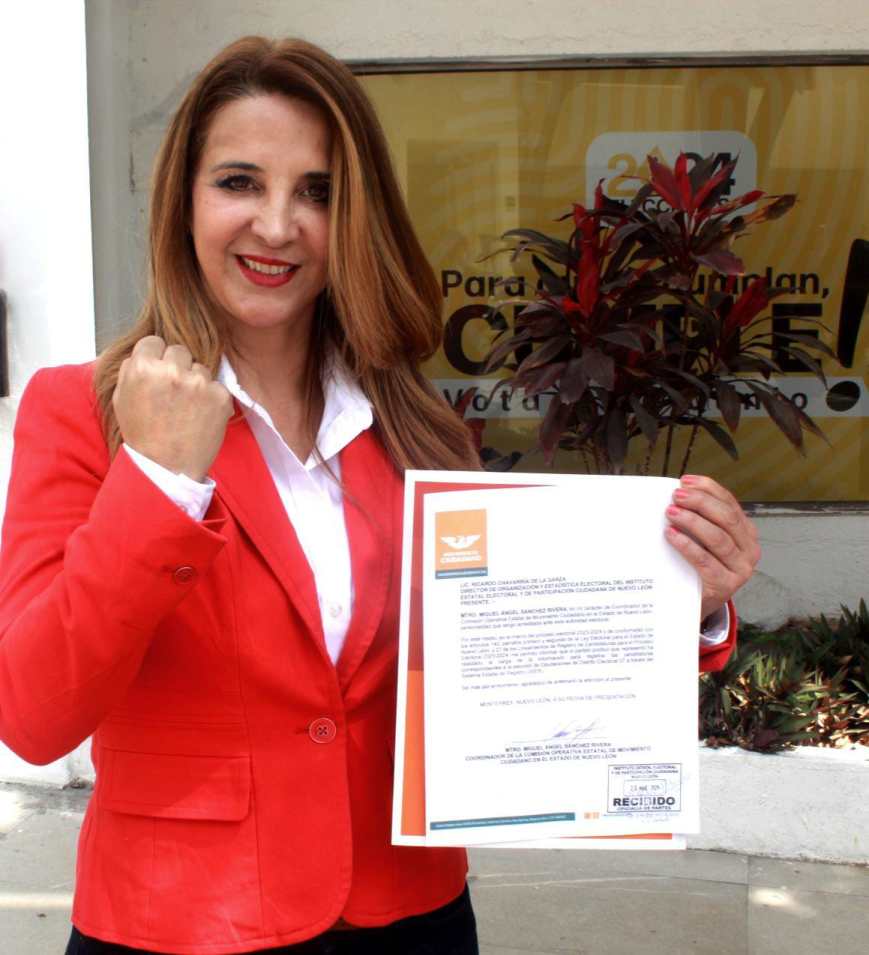 Myrna Baho buscará la diputación del distrito local 7