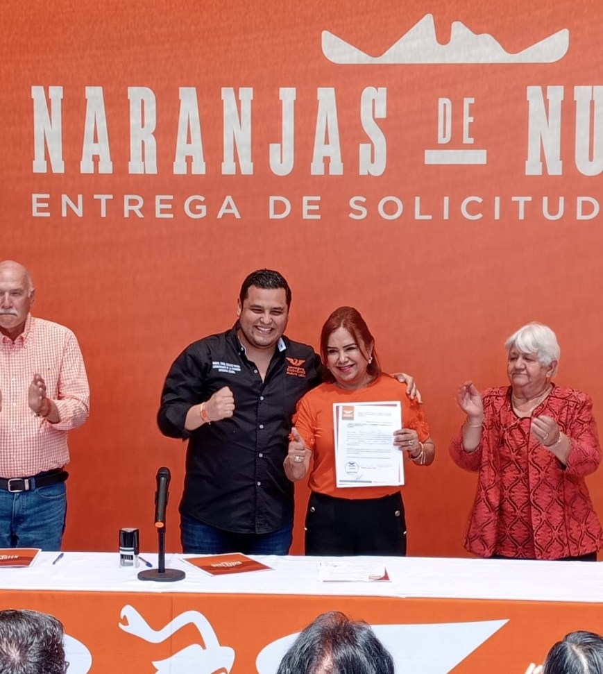 Mirna Pérez se registra como candidata a la alcaldía de General Bravo