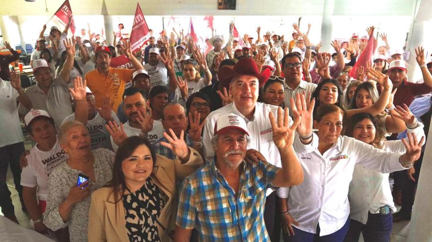 Culminan Waldo Fernández y Judith Díaz gira por el sur del Estado