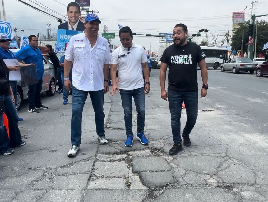 Héctor Castillo presenta la Operación Rescate; terminará con los baches en Santa Catarina