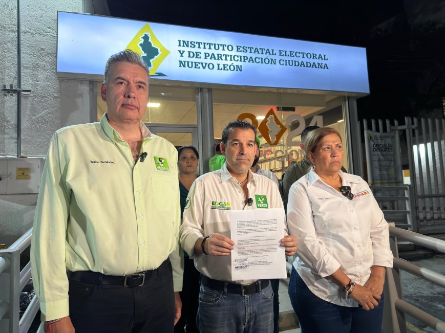 Piden Waldo Fernández y Judith Díaz protección para candidata