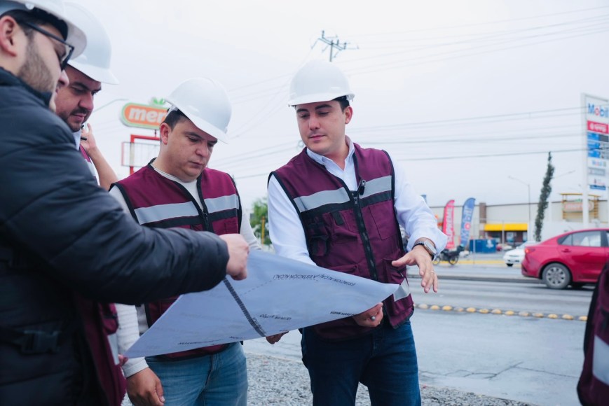 Manuel Guerra evalúa obras de infraestructura para García