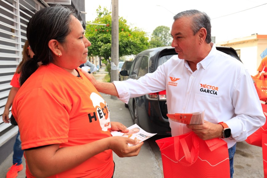 Héctor García lleva sus propuestas a domicilio