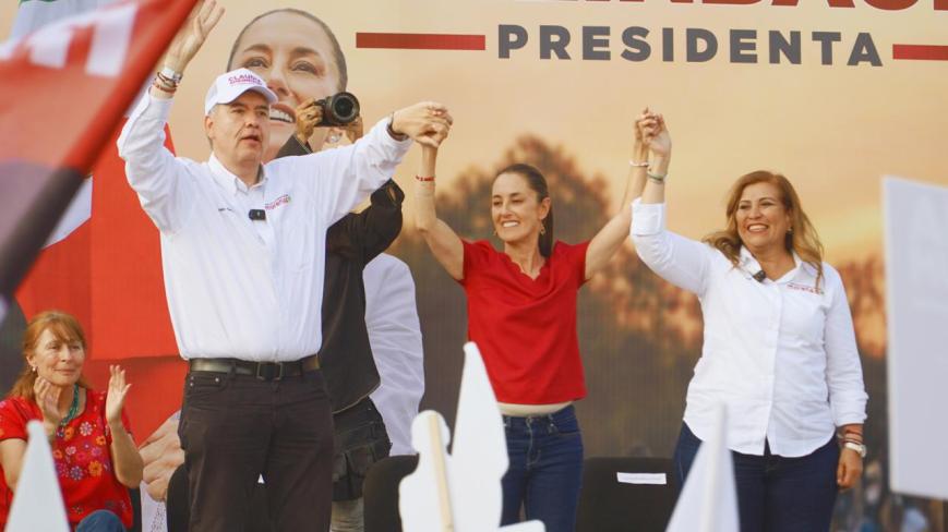Waldo y Judith destacan logros de Sheinbaum