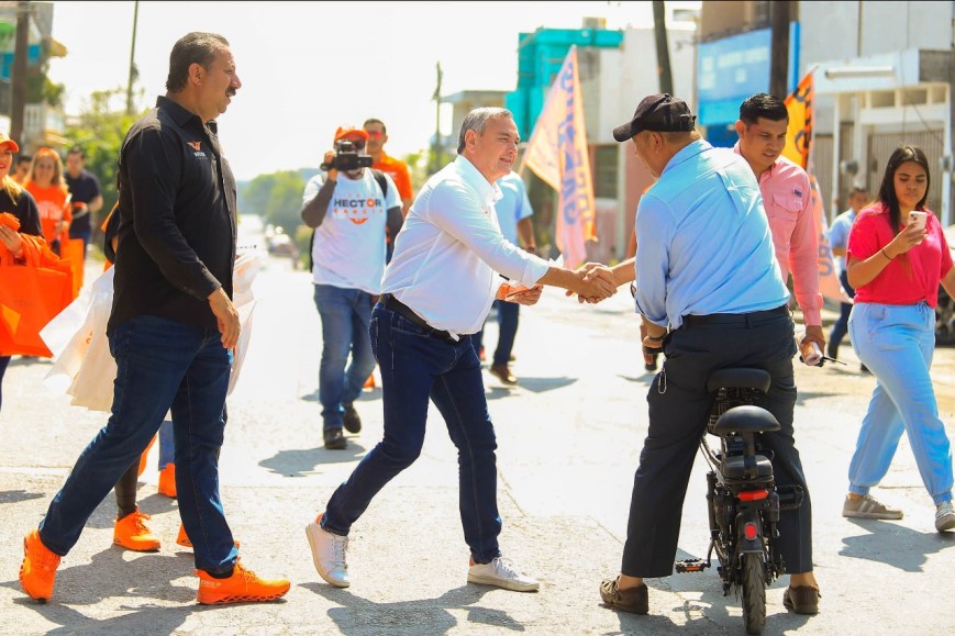 Héctor García se compromete a tener más seguridad en Guadalupe
