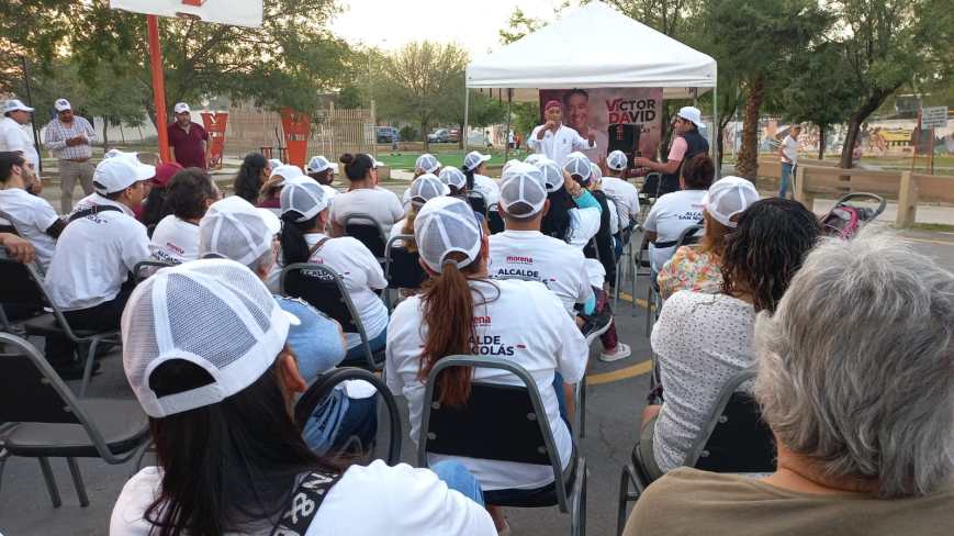 Busca Víctor David Guerrero llevar la 4T a San Nicolás