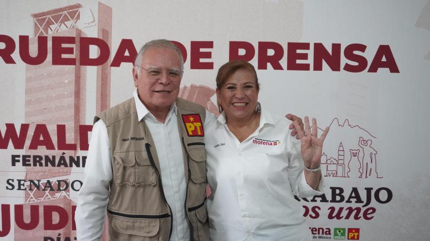 Judith Díaz y Waldo Fernández lucharán por una verdadera educación gratuita