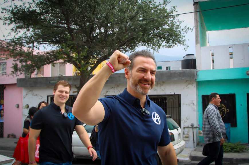 Adrián de la Garza confía en en la victoria el próximo 2 de junio
