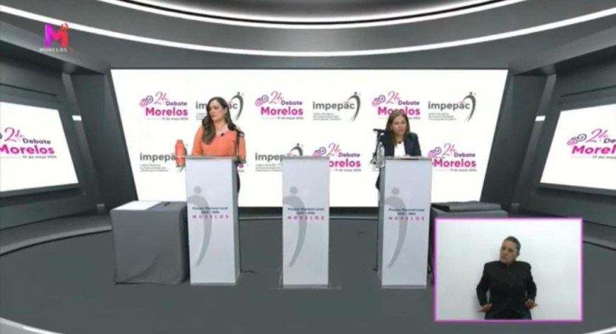 Tras ausencia de Margarita González, Lucy Meza se impone en debate