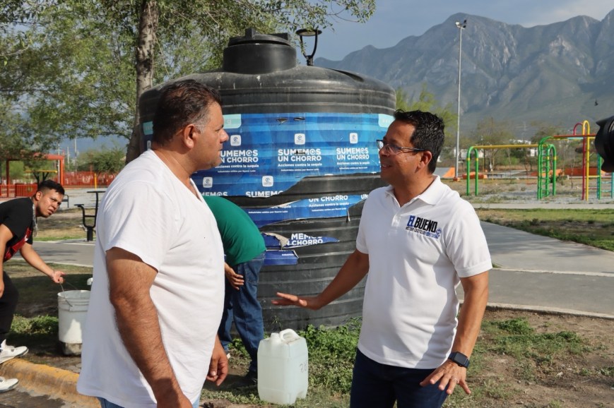 Héctor Castillo propone una planta tratadora de agua para Santa Catarina