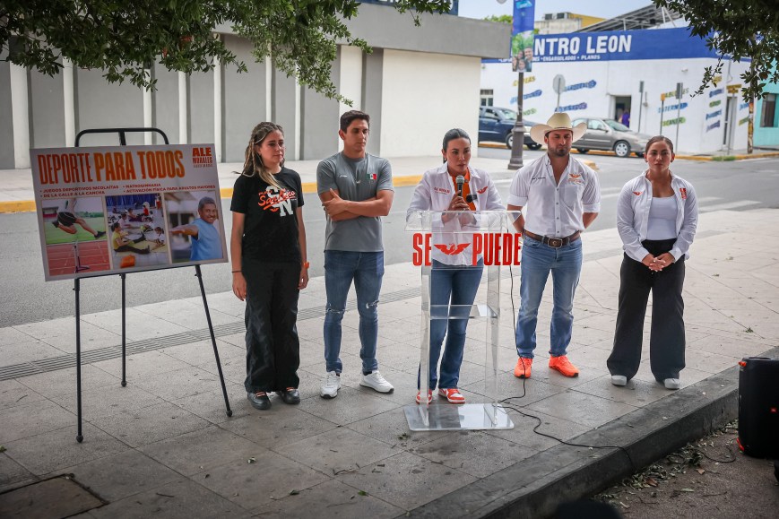 Presenta Ale Morales el programa «Deporte para Todos»