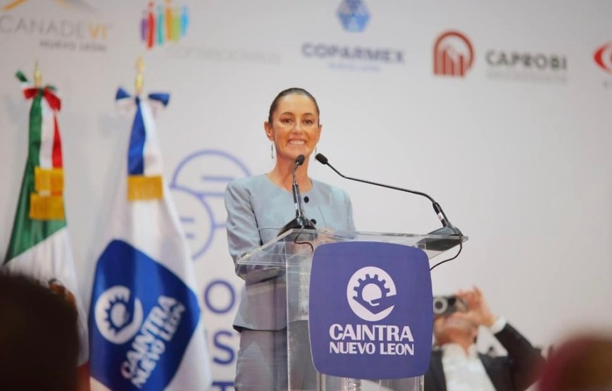 Se reúne Sheinbaum con empresarios de Nuevo León