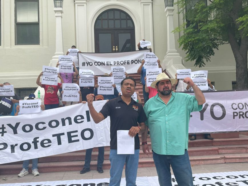 Denuncian profesores de Santa Catarina atropello laboral
