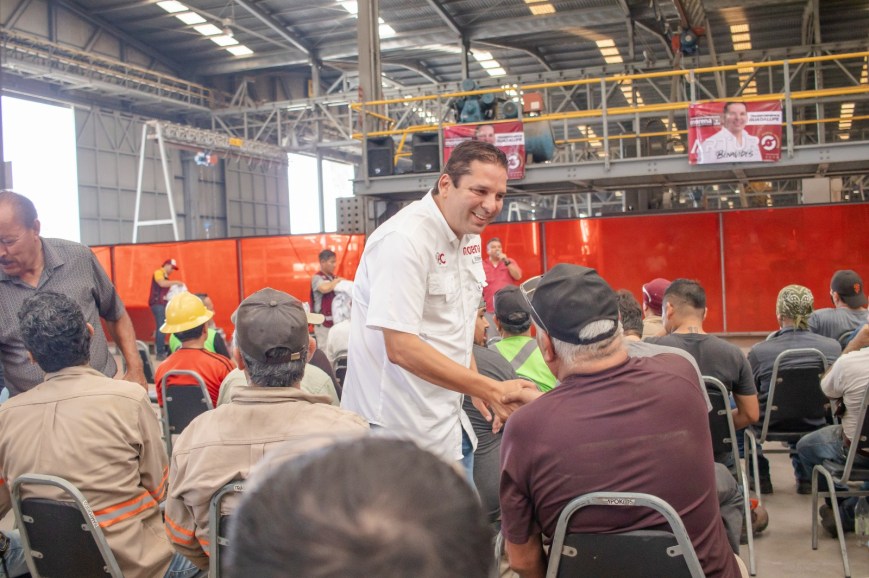 Arturo Benavides buscará certificar a la comunidad laboral de Guadalupe