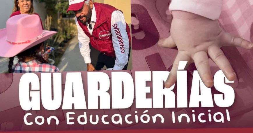 Gerardo Covarrubias promete Educación Inicial en Guarderías de Ramos Arizpe