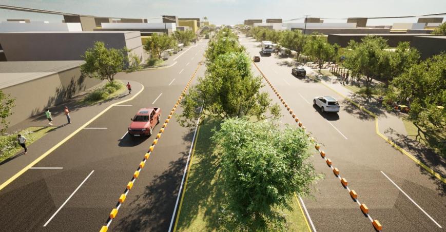 Anuncia Arturo Benavides la transformación de la avenida Pablo Livas