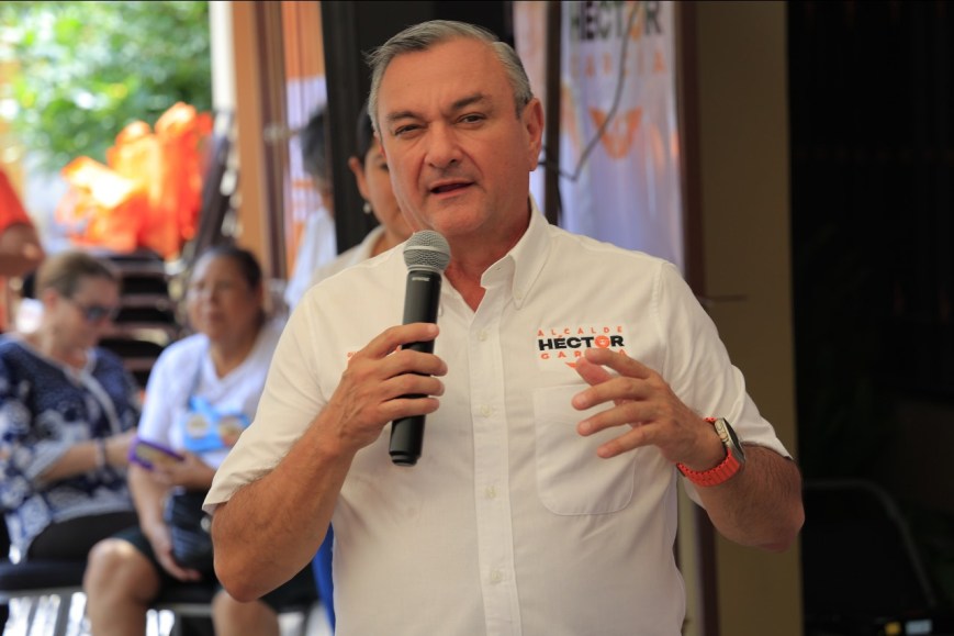 Apuesta Héctor García por obras para la movilidad en Guadalupe