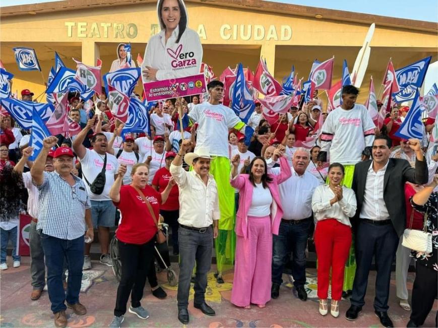 Verónica Garza se perfila para ganar la alcaldía de General Terán