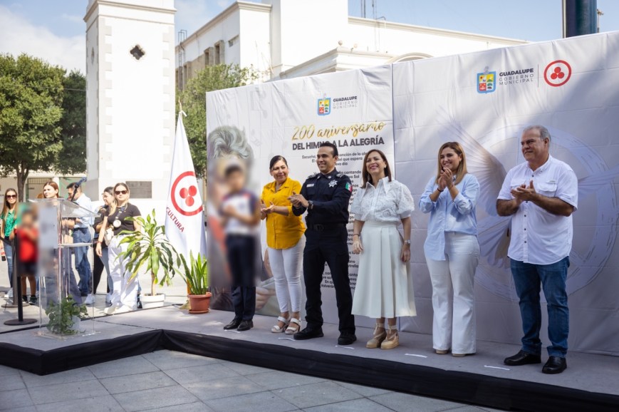 Celebran en Guadalupe los 200 años del «Himno a la Alegría»