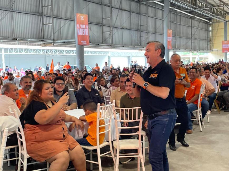 Héctor García festeja su triunfo en Guadalupe con la ciudadanía