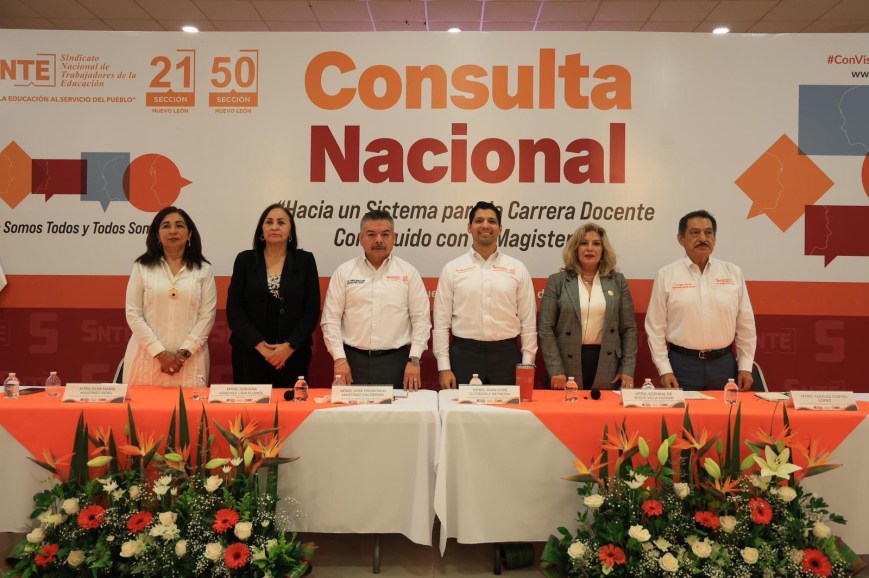 Inicia SNTE consulta para reformar la Ley General del Sistema para la Carrera Magisterial
