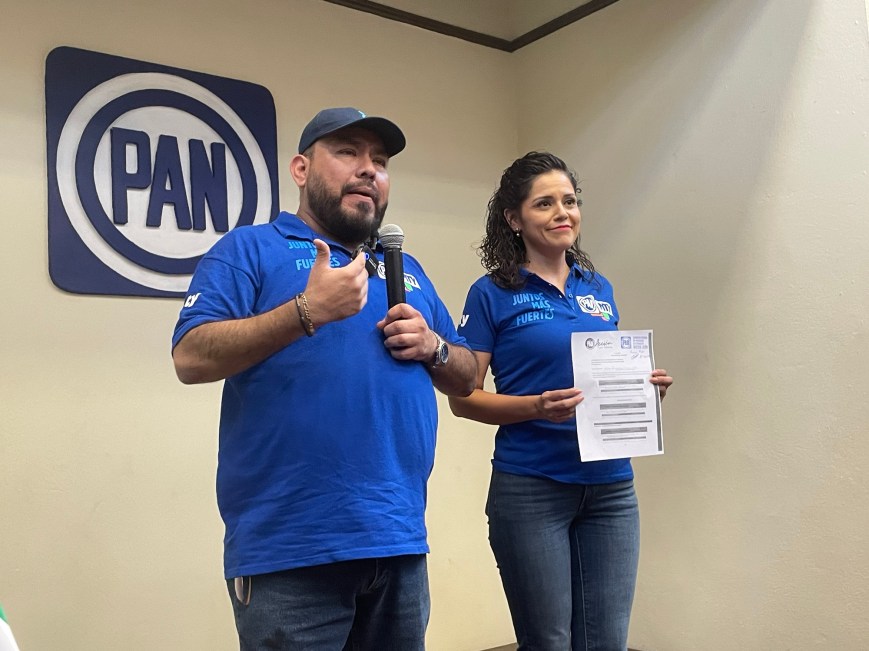 Se registra Policarpo Flores como candidato único a la dirigencia del PAN en NL