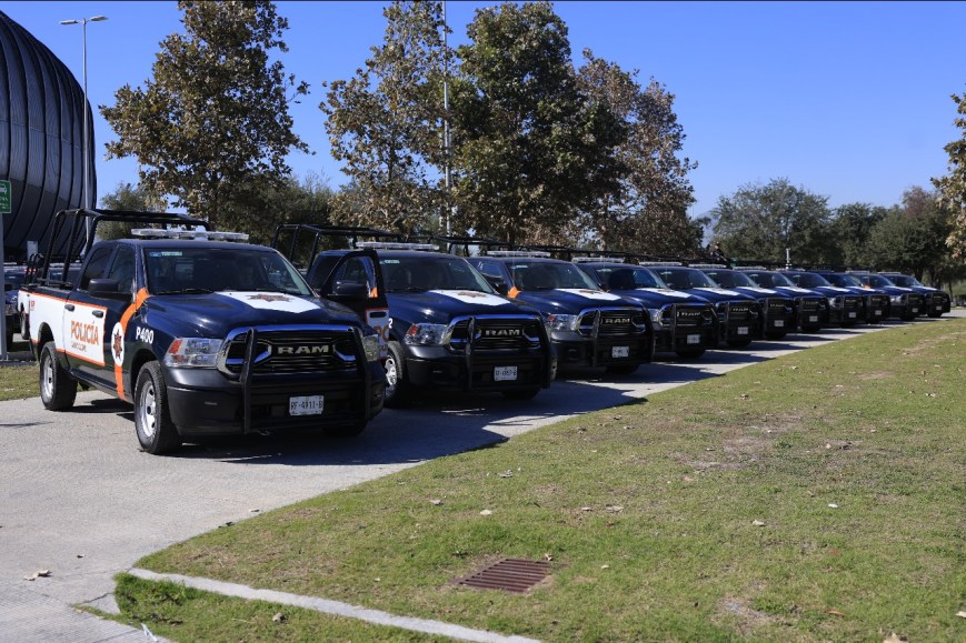 Renueva Guadalupe su flotilla vehicular