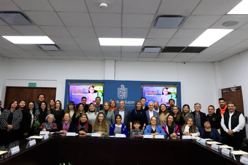 Guadalupe fortalece la defensa de los niños con la instalación del SIPINNA